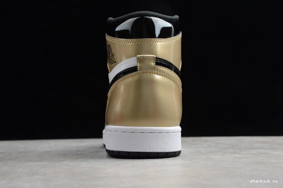 Retro Toe High Gold  861428-007 Patent 007 NRG Jordan 1 861428 0309